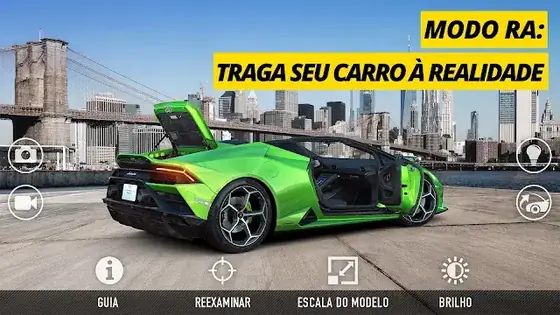 Conta-rotações e faixa verde de mudança durante uma arrancada